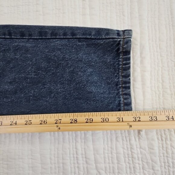 Free Planet Jeans Men's 30X32 Stretch Straight Leg Medium  Wash Blue Denim NWT - Picture 6 of 16